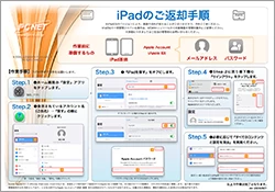 iPad返却手順